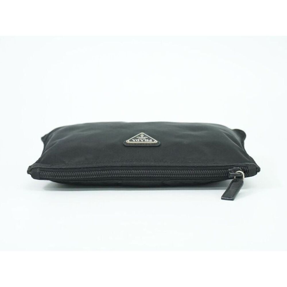 Authentic Prada Nylon Pouch Accessory Case Black … - image 5